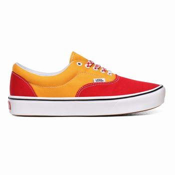 Férfi Vans Lace Mix ComfyCush Era Tornacipő VA9086724 Piros/Sárga